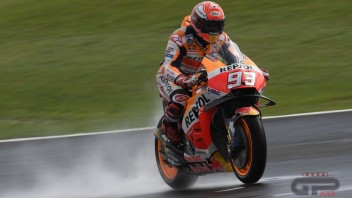 MotoGP: FP1: Marquez più forte delle Ducati anche sul bagnato