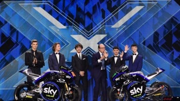 Moto2: Team Sky updates its look and unveils it on X Factor
