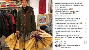 MotoGP: Valentino Rossi: sotto Natale mi sento come Pretty Woman!