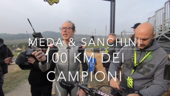 News: Meda & Sanchini provano la pista prima della 100 Km dei Campioni