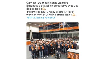 MotoGP: Zarco: &quot;Il 2019 inizia sul serio, abbiamo tanto lavoro da fare&quot;