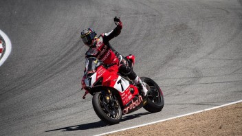 SBK: Davies si risveglia dall’incubo e trionfa a Laguna Seca, ritirato Bautista