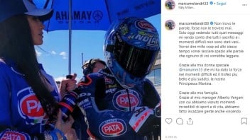 SBK: Da Quartararo a Cairoli: "Grazie per quello che hai dato Melandri"