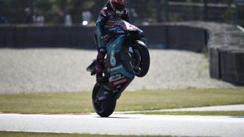 MotoGP: FP2 Brno, Quartararo batte Marquez, Rossi rompe un motore ma va in Q2