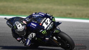 MotoGP: FP2 Aragon, Yamaha fa tris con Vinales, Rossi e Quartararo