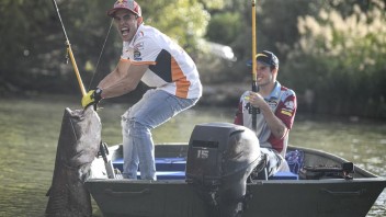 MotoGP: Marquez sulle orme di Stoner: si dà alla pesca