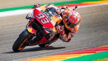 MotoGP: Marquez Re di Aragon, cuore Dovizioso, rimonta ed è 2°