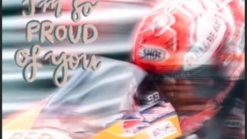 MotoGP: The homage of Lucia Rivera, Marquez's girlfriend, to 'her' champion