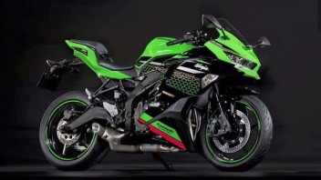 Moto - News: Kawasaki svela la Ninja ZX-25R: 4 in linea e potenza da urlo in 250cc!