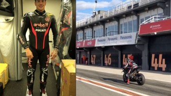 SBK: Scott Redding debutta sulla Panigale V4R del Team Aruba a Valencia