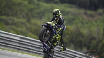MotoGP: 'Bipolar' Rossi: "I'm pleased but also worried"