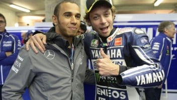 MotoGP: Hamilton and Rossi, &quot;swapping partners&quot; in Valencia: the test is already stirring debates