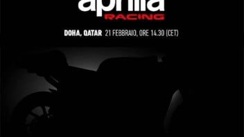 MotoGP: LIVE STREAMING. Iannone and Espargarò unveil the Aprilia 2020 in Qatar