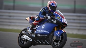 Moto2: GP Qatar, Roberts mette in riga Bezzecchi e Marini nella FP2 di Losail