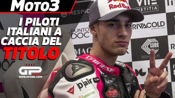 Moto3: Arbolino guida la pattuglia azzurra alla caccia del titolo