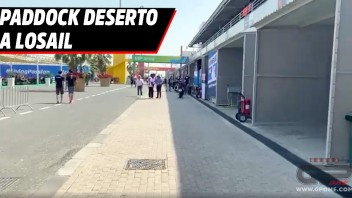 MotoGP: GP of Qatar, paddock deserted at Losail as coronavirus leaves its mark