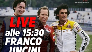 MotoGP: LIVE - Franco Uncini in diretta alle 15:30 sui nostri Social