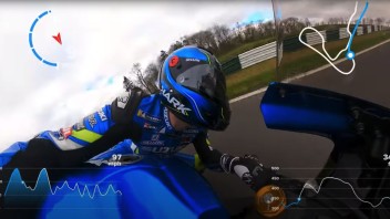 MotoGP: Il salto di Cadwell Park in 360° con Sylvain Guintoli e la Suzuki GSX-R