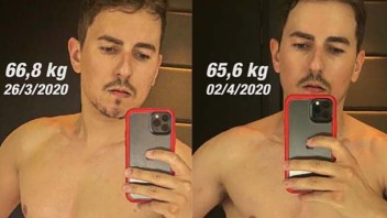MotoGP: Lose weight and get into your leathers after quarantine with Jorge Lorenzo