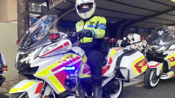 Moto - News: CFMoto CF1250J la maxi-tourer per la polizia con motore KTM