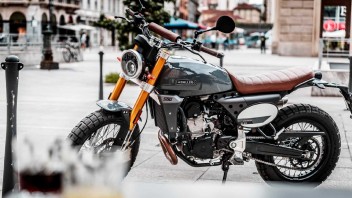 Moto - News: Fantic Caballero 500 Deluxe, l'eleganza fatta scrambler