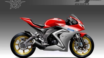 Moto - News: MV Agusta F1: Bezzi immagina così una monocilindrica varesina da 80 cv