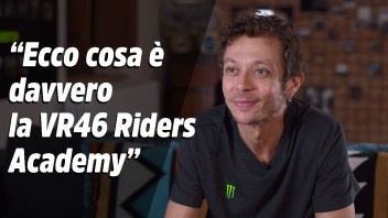 MotoGP: Rossi: "Alla VR46 Riders Academy si cresce come piloti e come uomini"