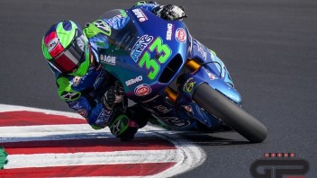 Moto2: FP3: Record e 1° posto per Bastianini a Misano, 4° Marini