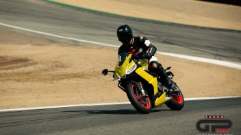 Moto - News: L'Aprilia RS 660 è già in pista al 'Cavatappi' di Laguna Seca