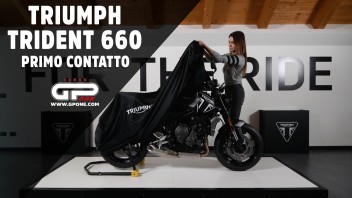 Moto - News: Video intervista Triumph Trident 660: caratteristiche e foto prima della prova