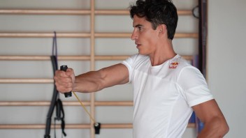 MotoGP: The return of the warrior: Marc Marquez in the gym for his return