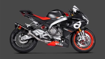 Moto - News: Aprilia RS 660: con l'Akrapovic la musica cambia