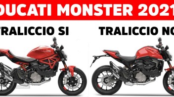 Moto - News: Volevate il traliccio sulla Ducati Monster 2021? Un designer vi accontenta