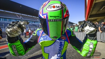 Moto2: Rimini festeggia Enea Bastianini in diretta Facebook