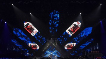 MotoGP: Luca Marini svela la Ducati MotoGP del team Sky alla finale di X-Factor