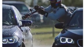 Auto - News: Watch BMW refuel a car mid-drift and claim two world records