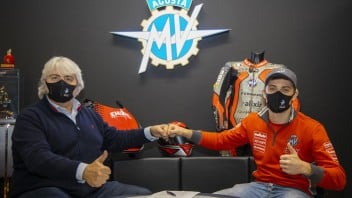Moto2: Marcon sulla terza MV Agusta F2 del team Forward nel 2021