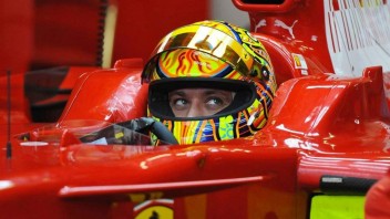 MotoGP: Montezemolo: "Il primo test di Rossi sulla Ferrari fu per cortesia"