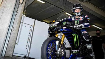 MotoGP: Vinales con la Yamaha R1 ai test di Jerez della Superbike