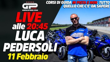 Moto - News: LIVE - Luca Pedersoli alle 20:45 - Tutto sui corsi di guida in moto