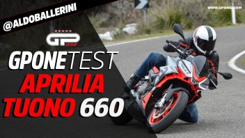 Moto - Test: Video prova Aprilia Tuono 660: foto e tutti i dettagli