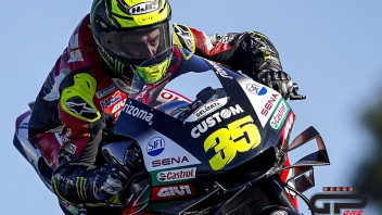 MotoGP: Cal Crutchlow 'eyes wide open': on the track he doesn't blink for three minutes!