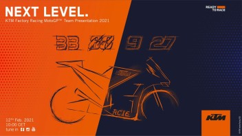 MotoGP: KTM and Tech3 inaugurate 2021: follow the presentation in live streaming