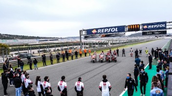 News: Valencia Tests: Moto2 and Moto3 on the track in memory of Fausto Gresini