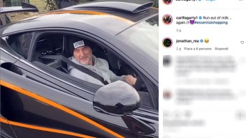 SBK: Carl Fogarty ha fretta di fare shopping con la sua nuova McLaren 620 R!