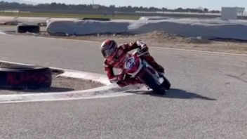 MotoGP: Marc Marquez back on the bike: video of his return to the track