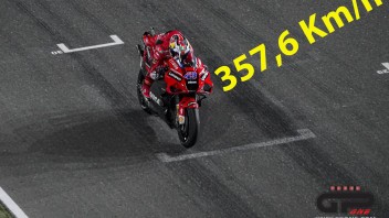 MotoGP: Ducati e Dovizioso dominano le più alte velocità mai registrate in MotoGP