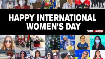 SBK: 8 marzo: Dorna festeggia le donne della Superbike