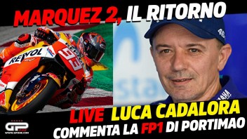 MotoGP: LIVE 10:50 - Marquez 2, il ritorno: Luca Cadalora commenta la FP1 di Portimao