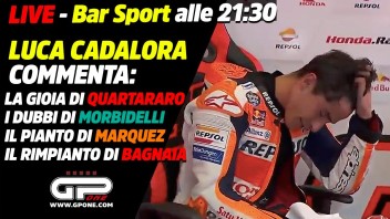 MotoGP: LIVE Bar Sport alle 21:30 con Cadalora: il pianto liberatorio di Marquez